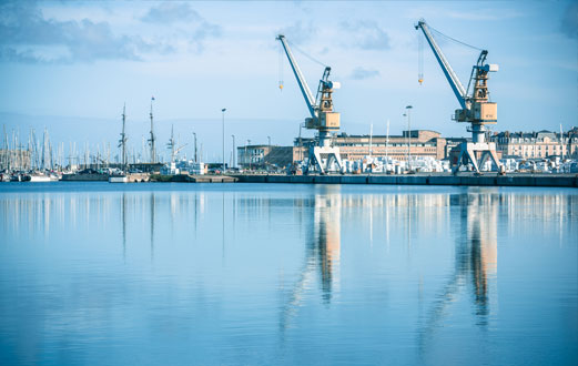 Logistique du port de Sant-Malo